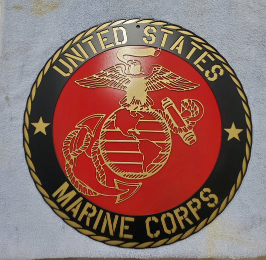 Marines 18” sign